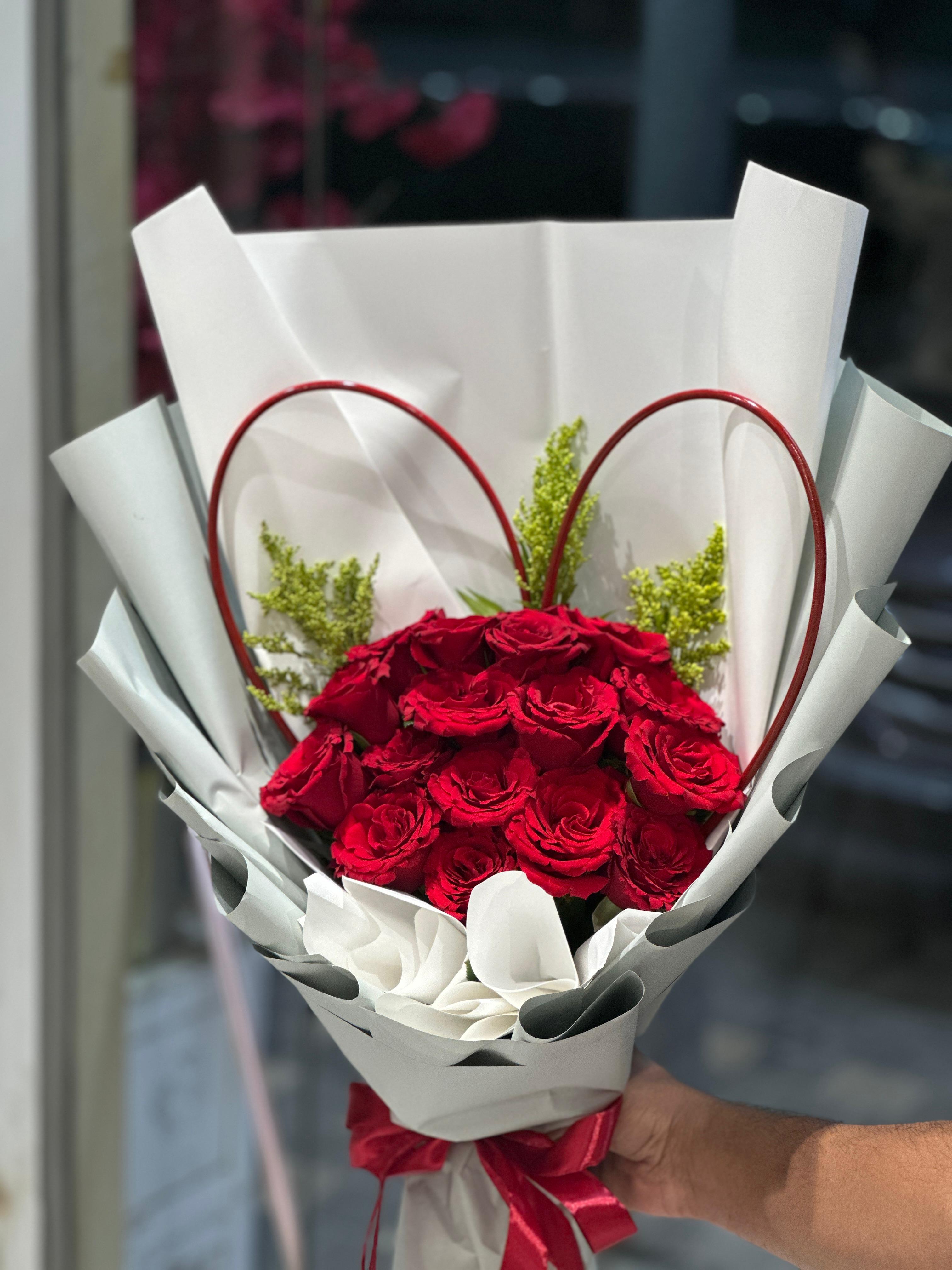 Red roses with Heart_img_1