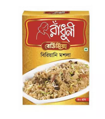 রাঁধুনি বিরিয়ানি মসলা। Radhuni Biryani Masala - Image 1