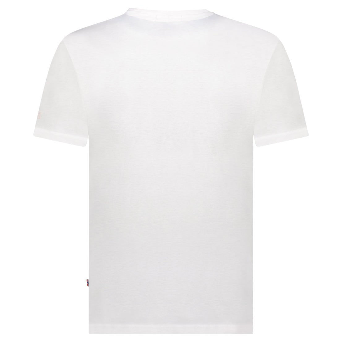 T-Shirt Men Short Sleeve with White Flag_img_1