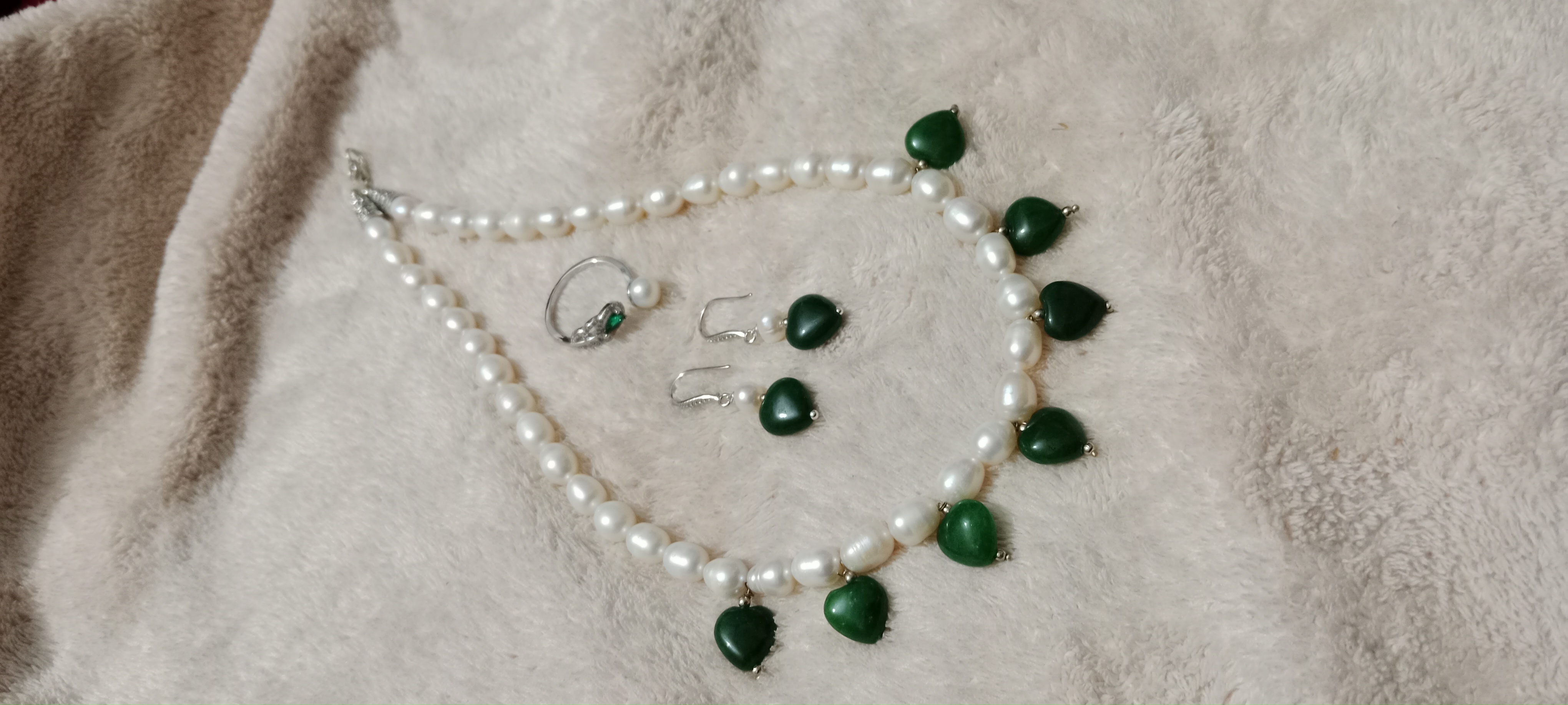 Exclusive Love Stone with Original Pearl Necklace_img_2