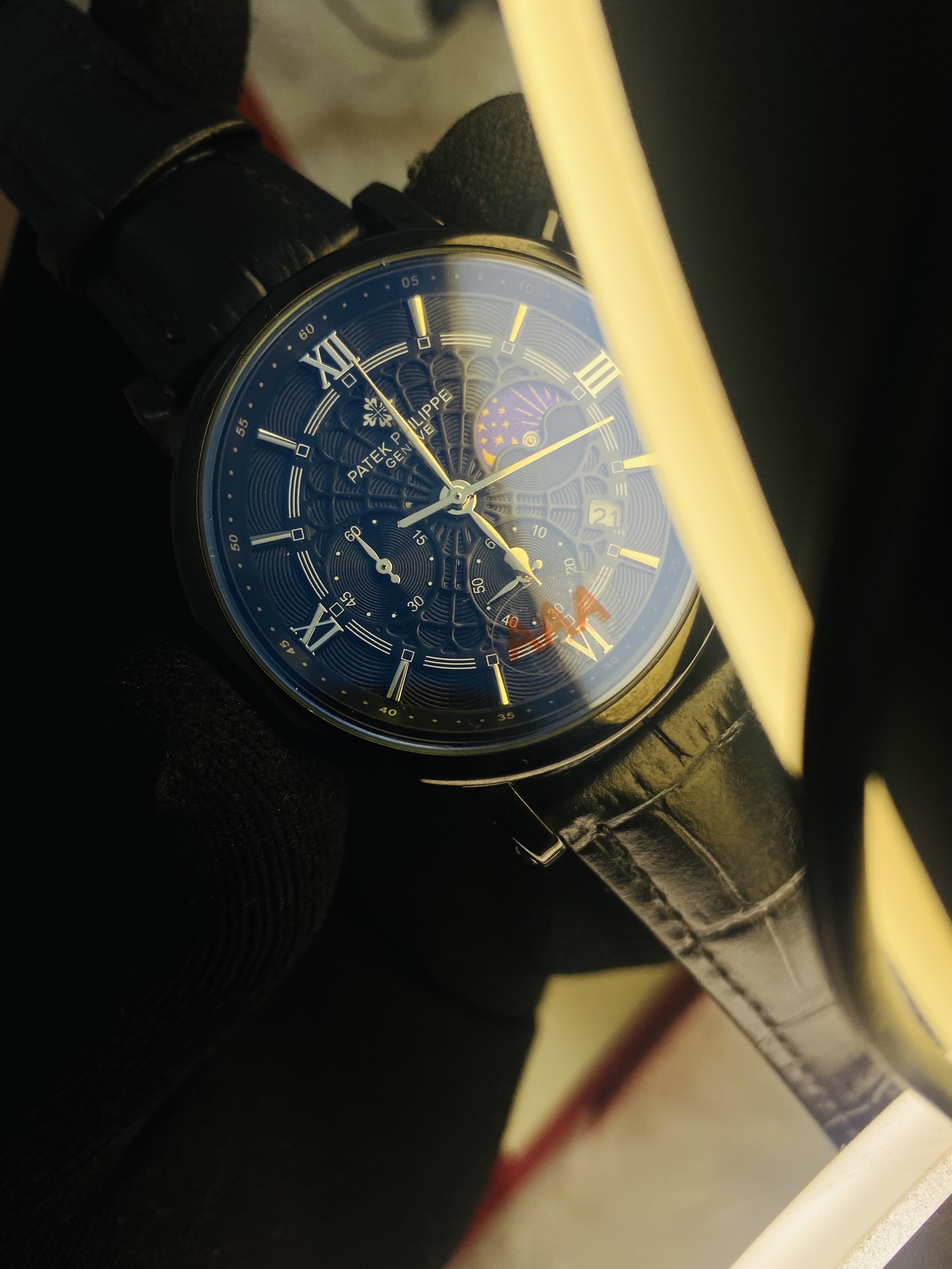 Patek philippe With Full package Black