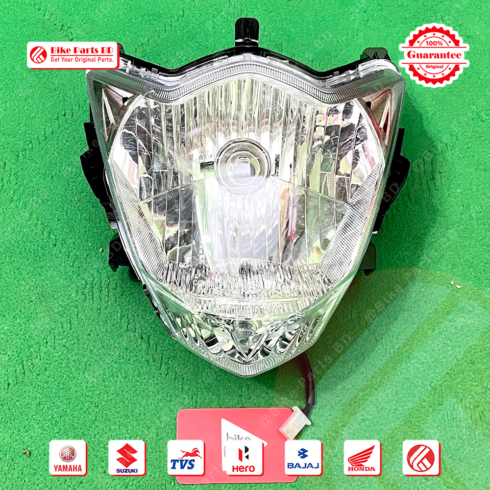 Headlight Assy for Suzuki Gixxer (Old Model) bike. thumbnail 2