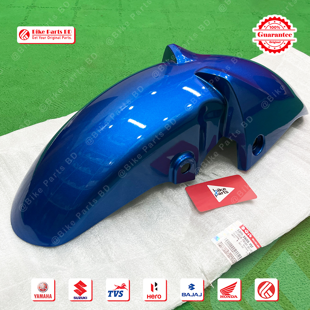 Mudguard (Blue Color) for Suzuki Gixxer & Gixxer SF (Old & New Model) bike.