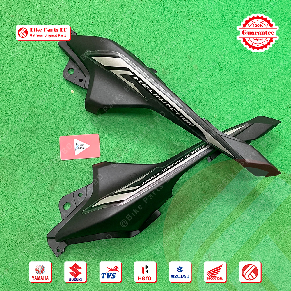 Back Panel for Yamaha FZS V2 (Dark Night) bike.