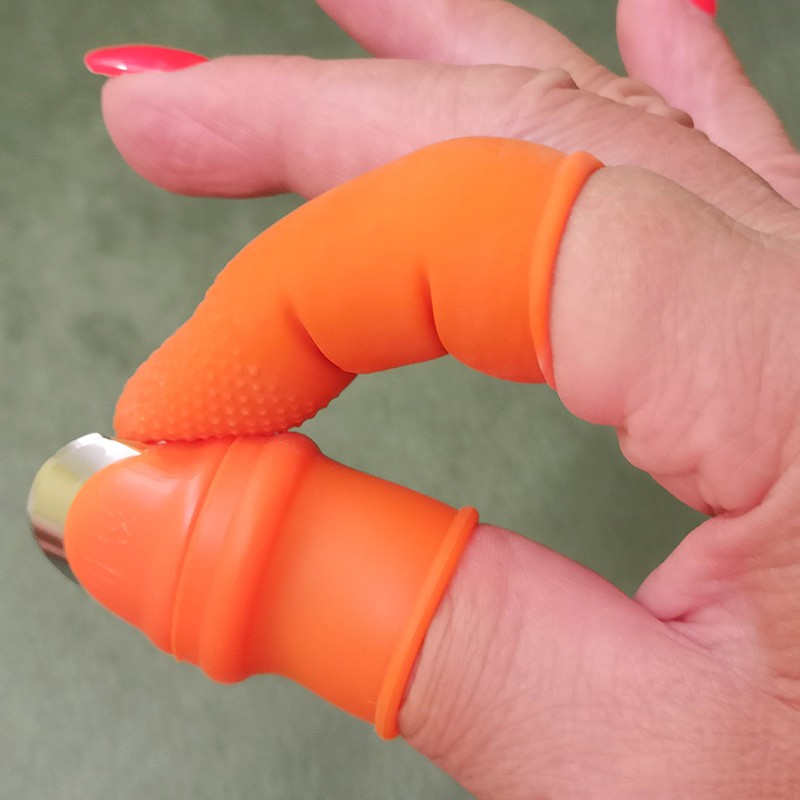 Silicone Finger Protector for vegetables cutting (6 Pieces) 1 Set_img_4