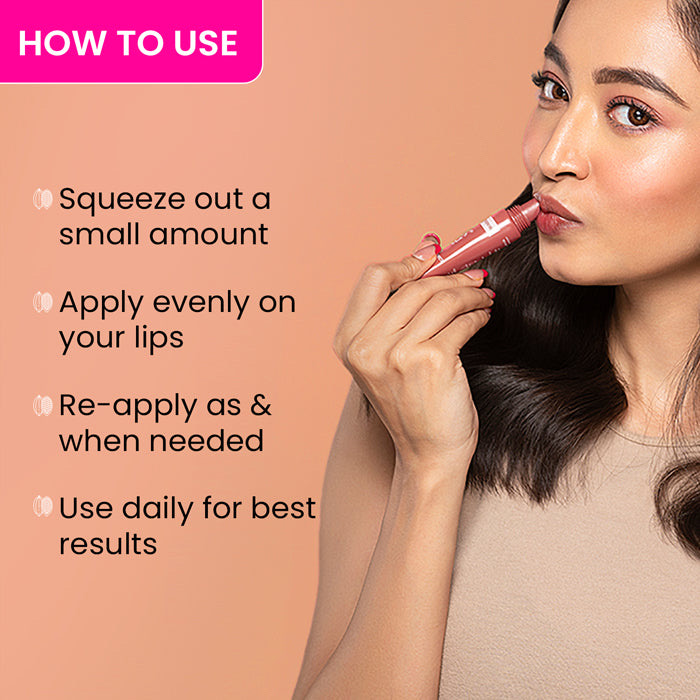 Dot and key Ceramide + Peptide Lip Balm SPF 50 PA+++ - Warm nude - Image 5