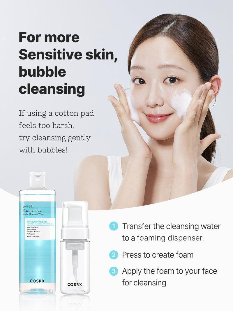 COSRX Low pH Niacinamide Micellar Cleansing Water (100ml) thumbnail 4
