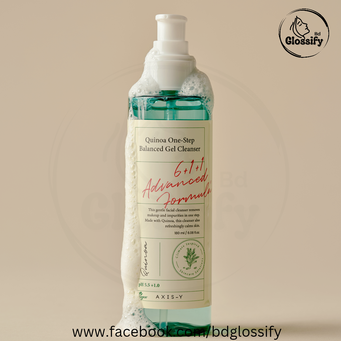 AXIS-Y One Step Balanced Gel Cleanser (180ml) thumbnail 2
