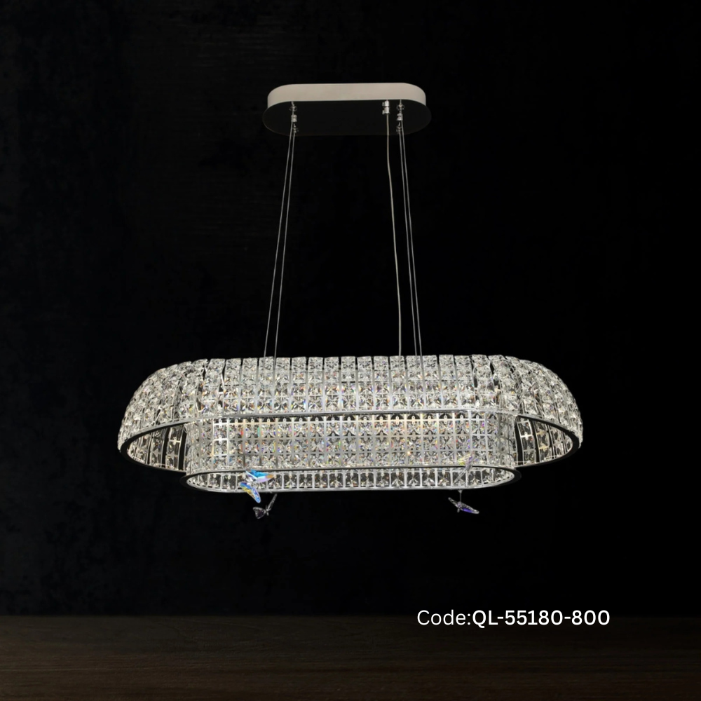 Qulik Allure Hanging Pendant Crystal Chandelier (QL-55180-800)