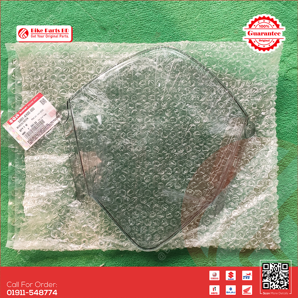 Visor Glass for Suzuki Gixxer SF (New  Model) bike.