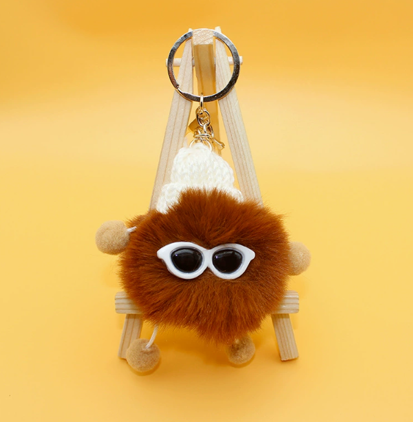 Kawaii Hairball Plush Keychains_img_7