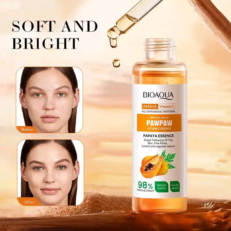 BIOAQUA PAPAYA + VITAMIN C ESSENCE SERUM ❤️30 ML