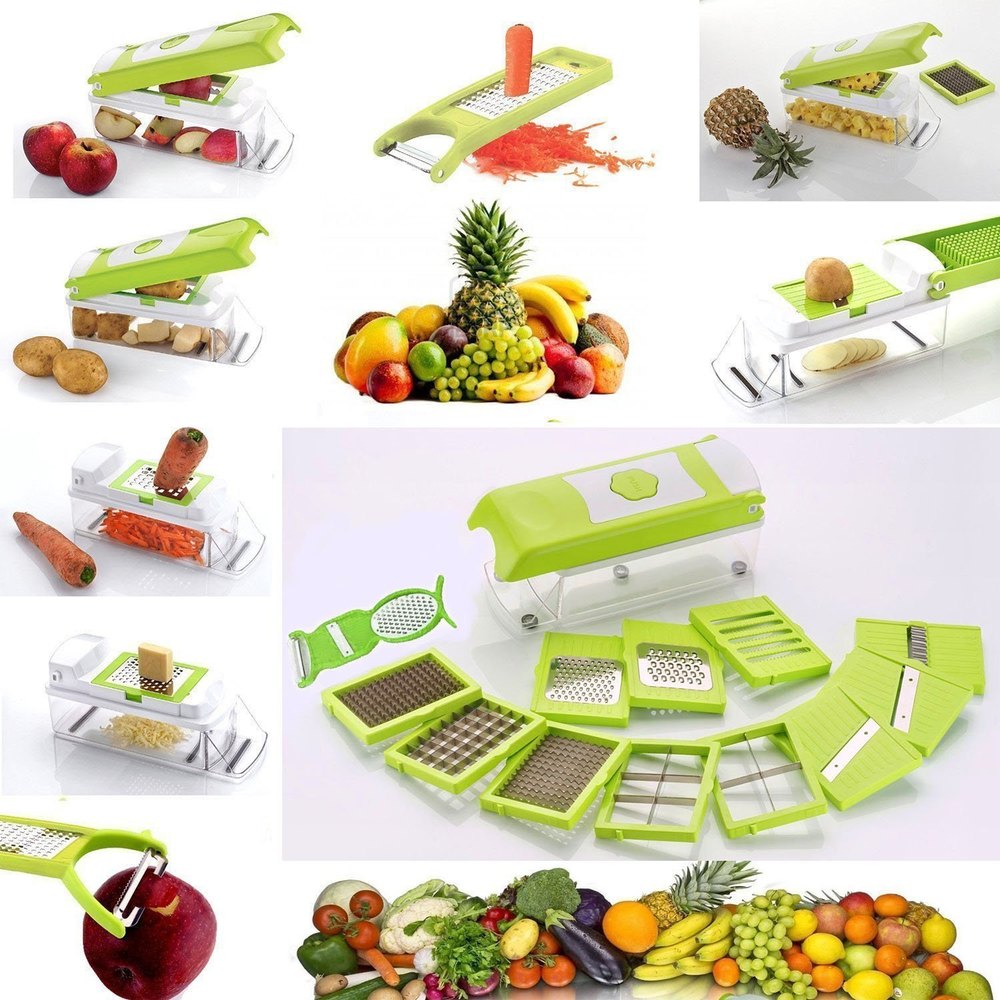 15-in-1 Nicer Dicer Multipurpose Vegetable & Fruit Chopper Cutter Slicer Grater Peeler Kitchen Tool | Price in BD_img_0