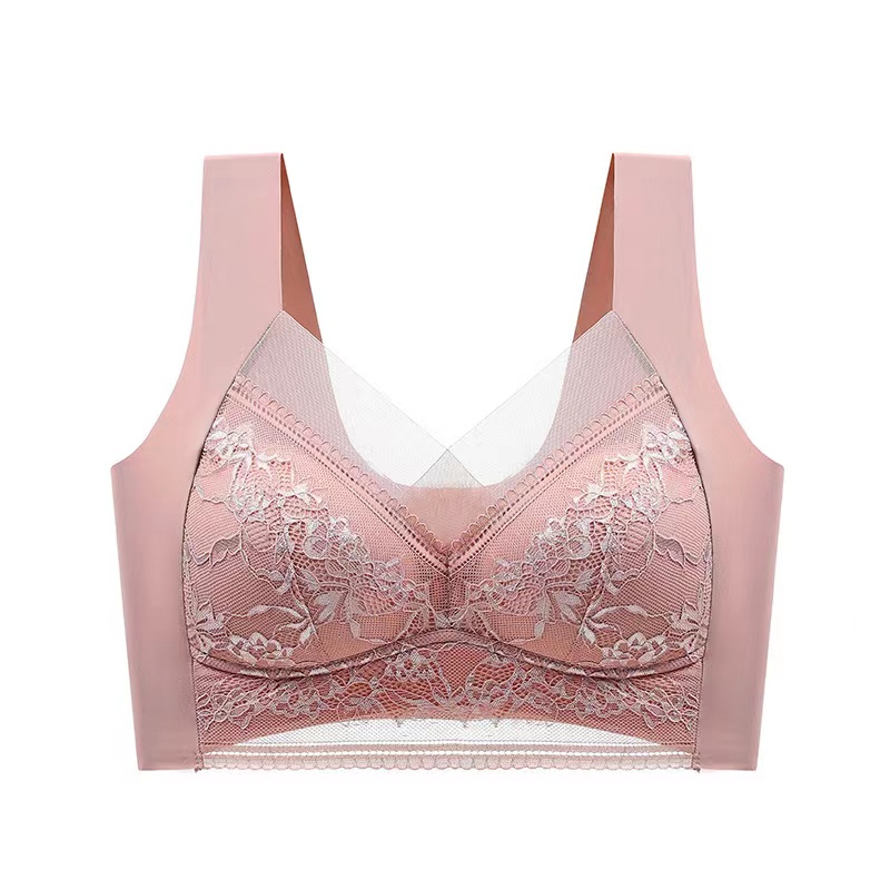 Seamless pushup Bra with Beautiful Back for Girls Fixed Without Steel Ring One Piece Wrapped Chest for Women Seamless Underwear_img_5
