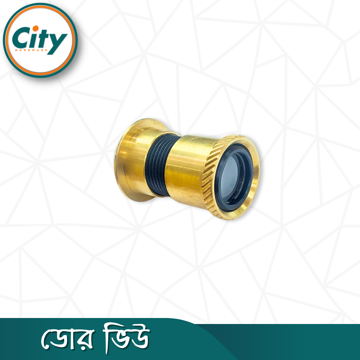 ১ পিস প্রিমিয়াম কুয়ালিটি ডোর ভিউয়ার পিপহোল প্রধান দরজার জন্য 180 ° প্রশস্ত কোণ স্পষ্ট ভিউ তাইওান ডোর ভিউ_img_2