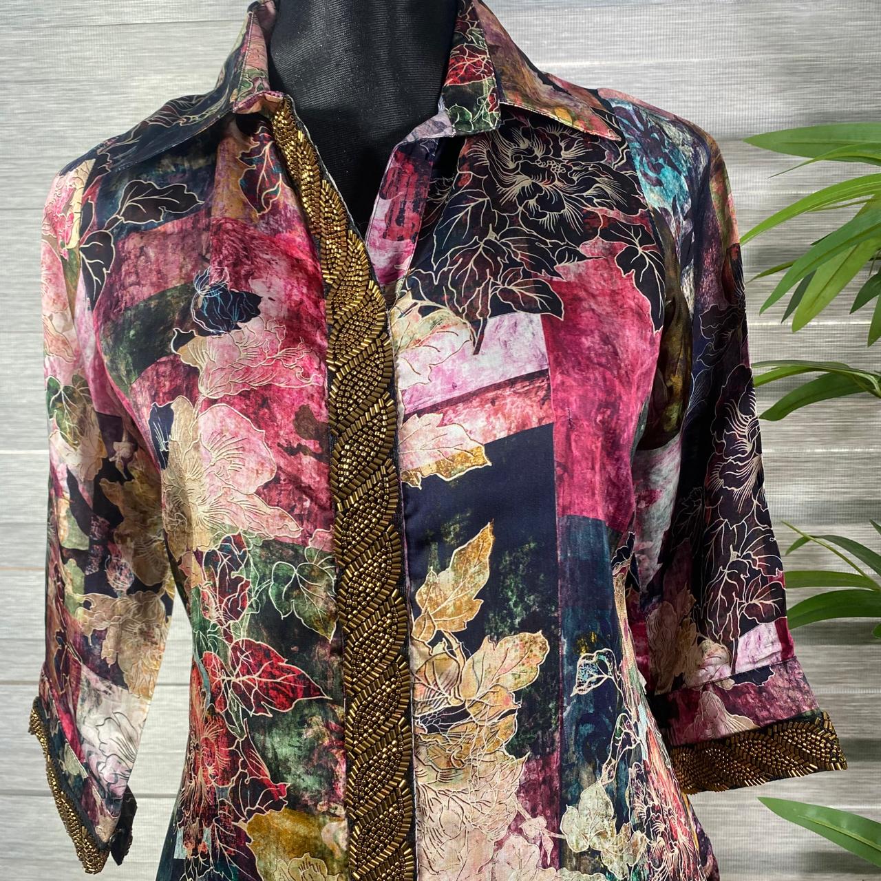 Velvet Bloom Collared Cord-Set - Image 2