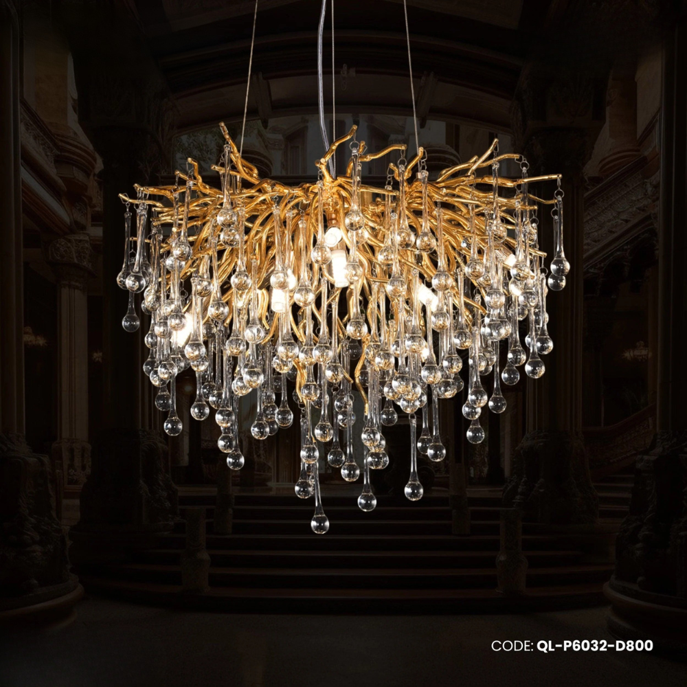Sold out Qulik Baronial Beauty Luxury Decorative Chandelier Ceiling Lights (QL-P6032-D800)