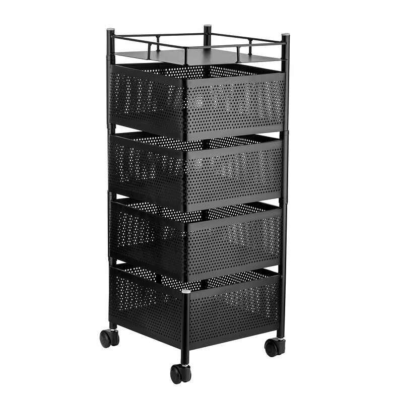 4/5 Layer Square Shape Kitchen Rack_img_2