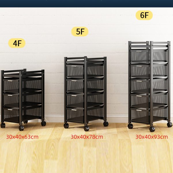 4/5 Layer Square Shape Kitchen Rack_img_4
