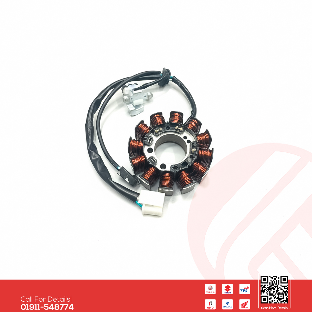 Stator Assy/Armchair Coil for Yamaha FZS V2 FZS V3 & Fazer V2 bike.