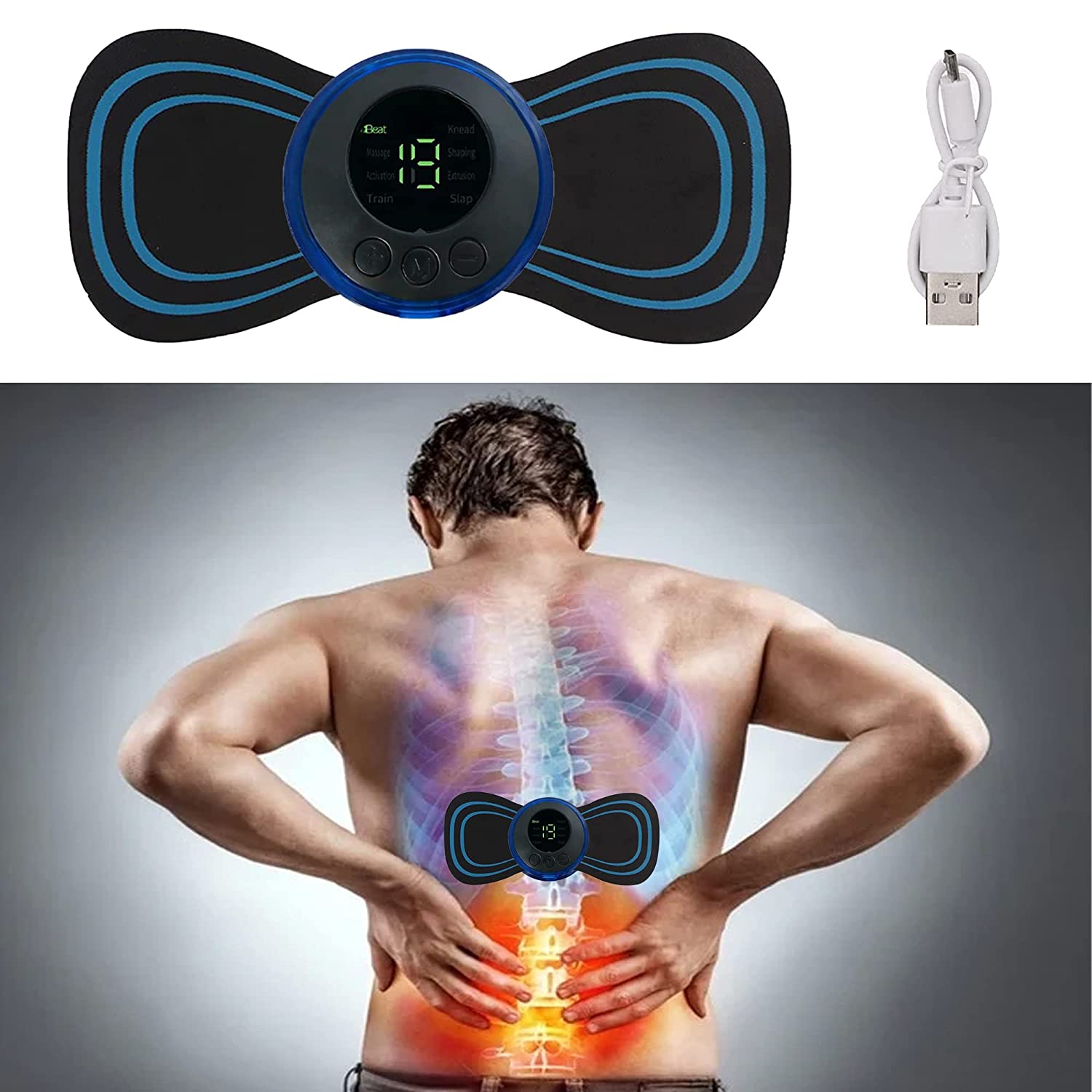 EMS Pocket Body Massager