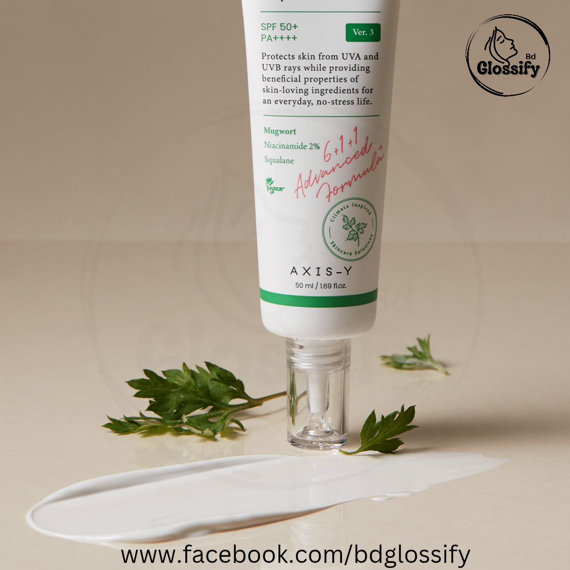 AXIS-Y No Stress Physical Sunscreen (50ml) thumbnail 2