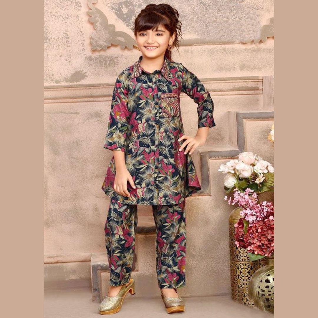 Trending Dress for Kids Girls Co Ords Sets_img_0
