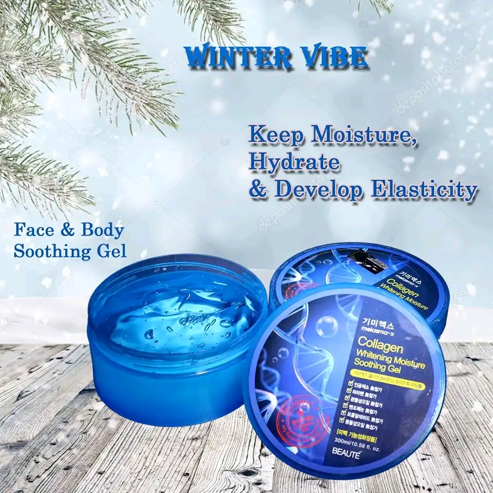 Collagen whitening moisture soothing gel