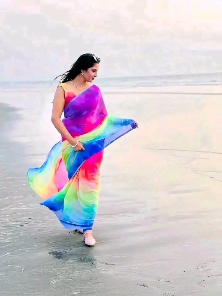 নিউ জর্জেট শাড়ি_img_1
