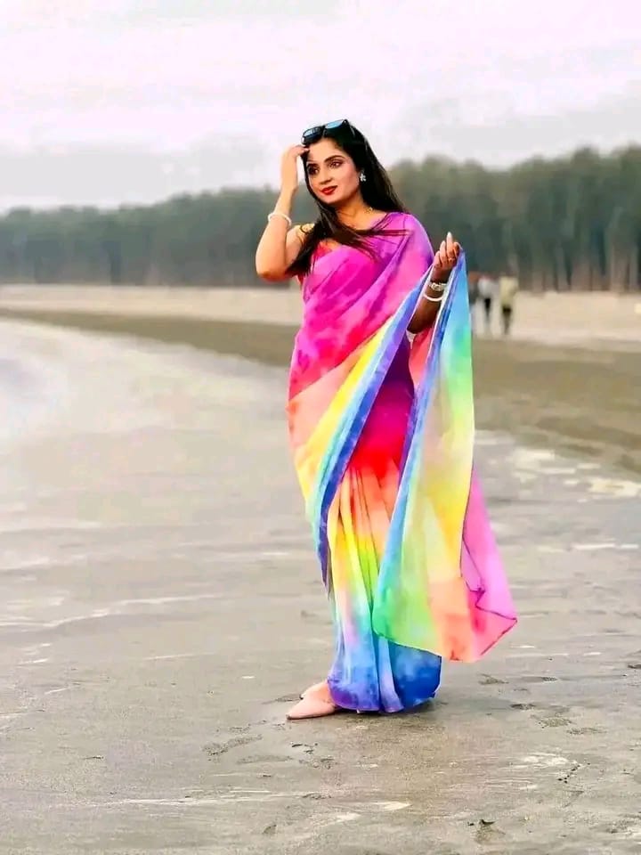 নিউ জর্জেট শাড়ি_img_2