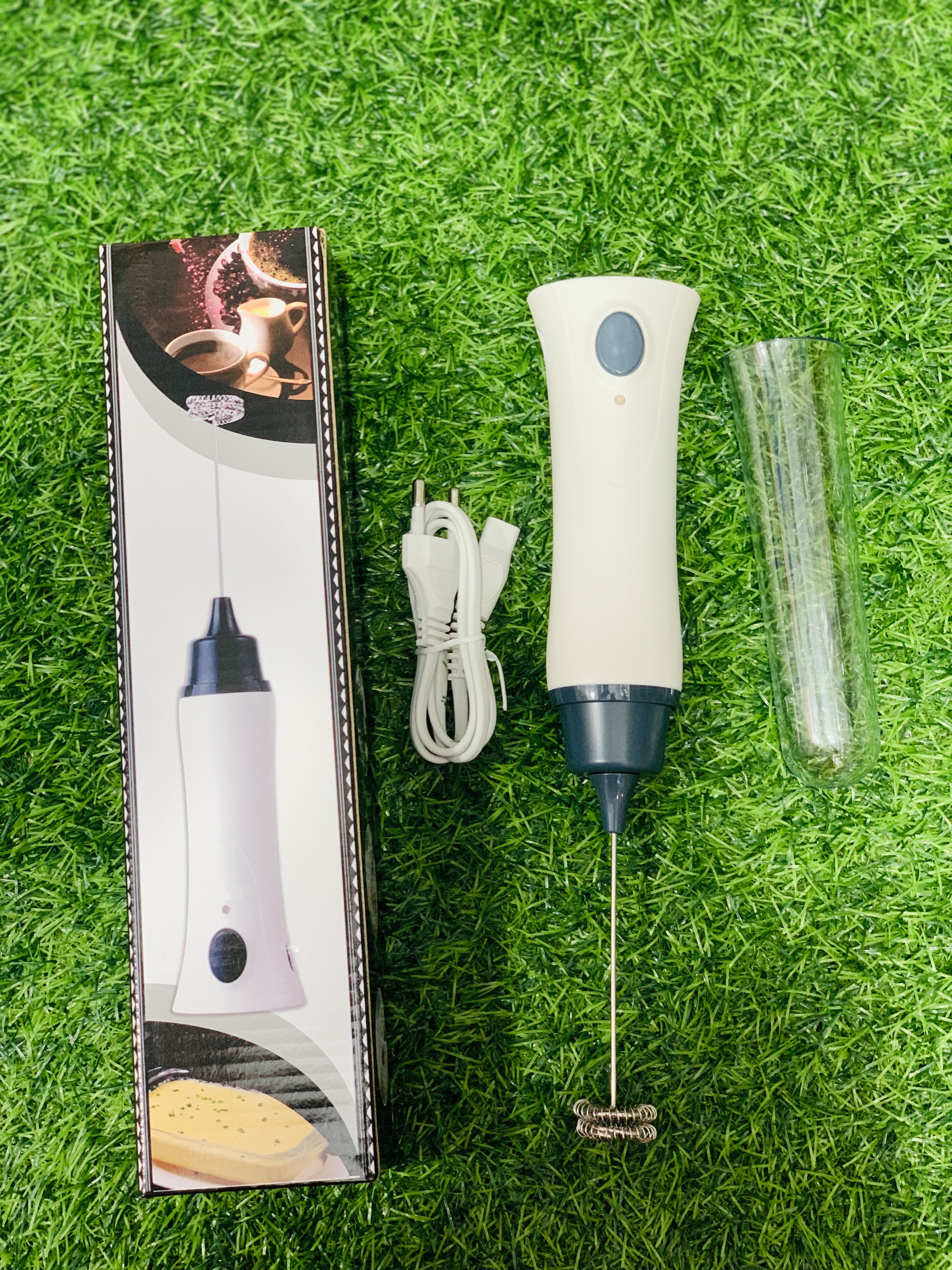 Automatic Rechargeable Handheld Milk Frother Liquid Mixer And Coffee Maker