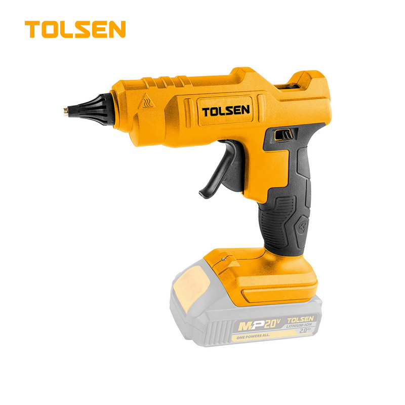 TOLSEN 87316 20V Li-ion Cordless Glue Gun with 3Pcs Glue Stick (Not Included Battery and Charger); Model : 87316_img_0