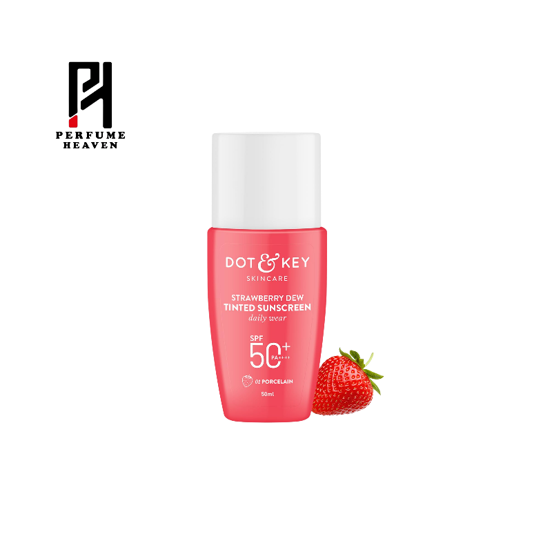 Dot & Key Strawberry Dew Tinted Sunscreen SPF 50+ Pa++++ - 01 Porcelain (50ml)_img_0