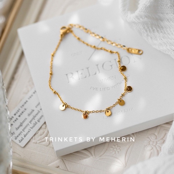 High quality gold plated anklet_img_1