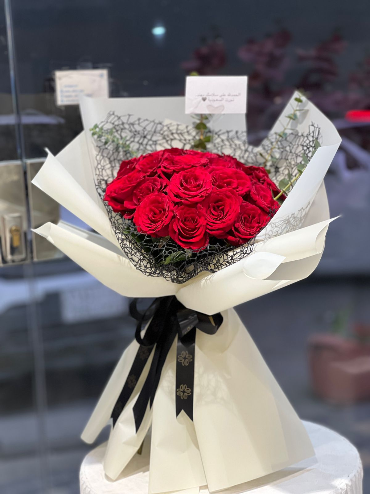 Red Rose  gorgeous hand bouquet