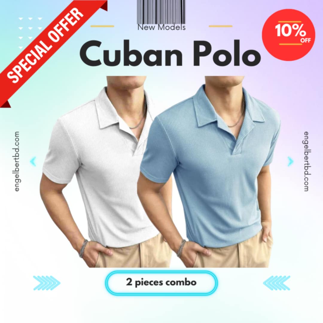 2 pieces combo Premium Cuban Polo 0.5_img_0