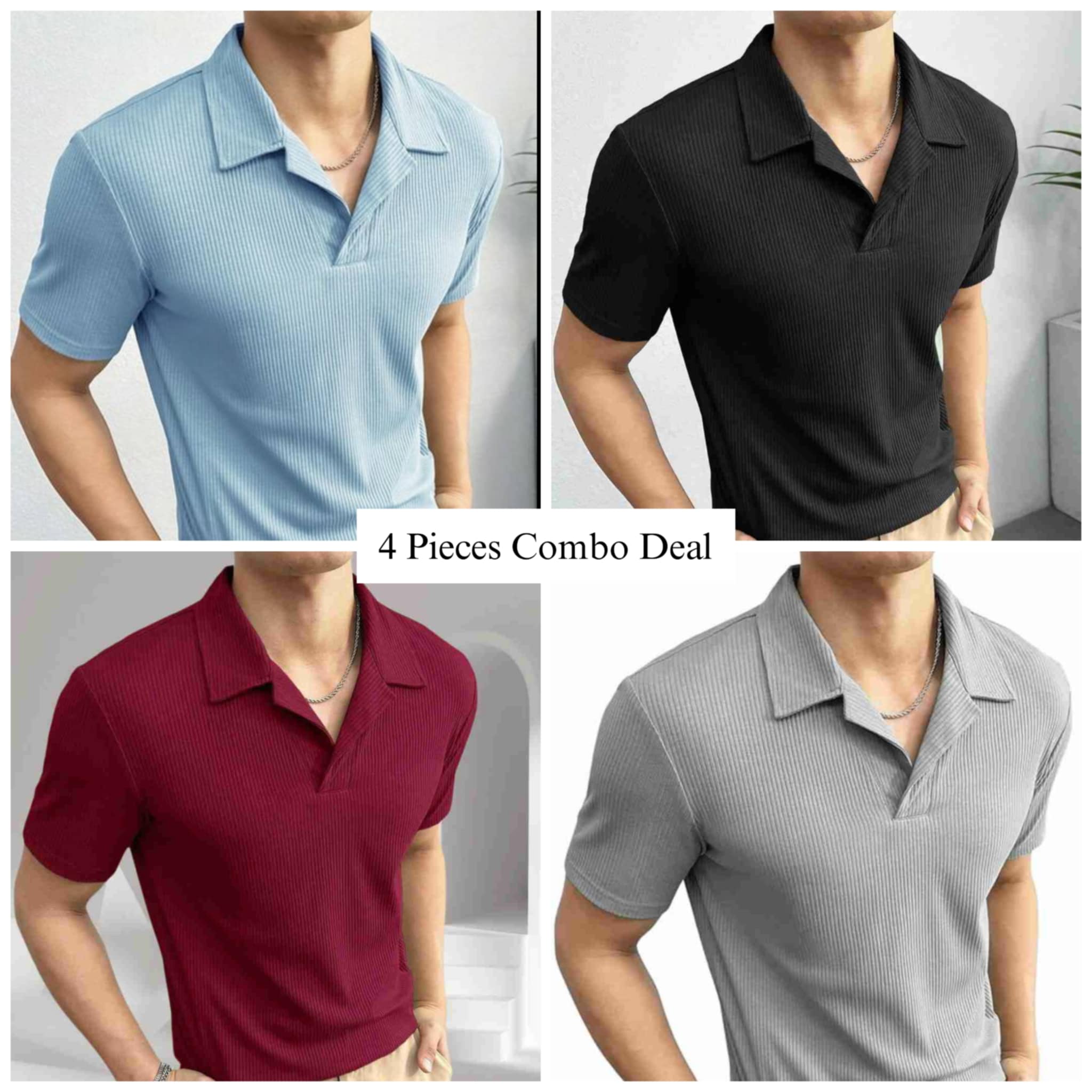 4 pieces combo Premium Cuban Polo 0.9_img_0