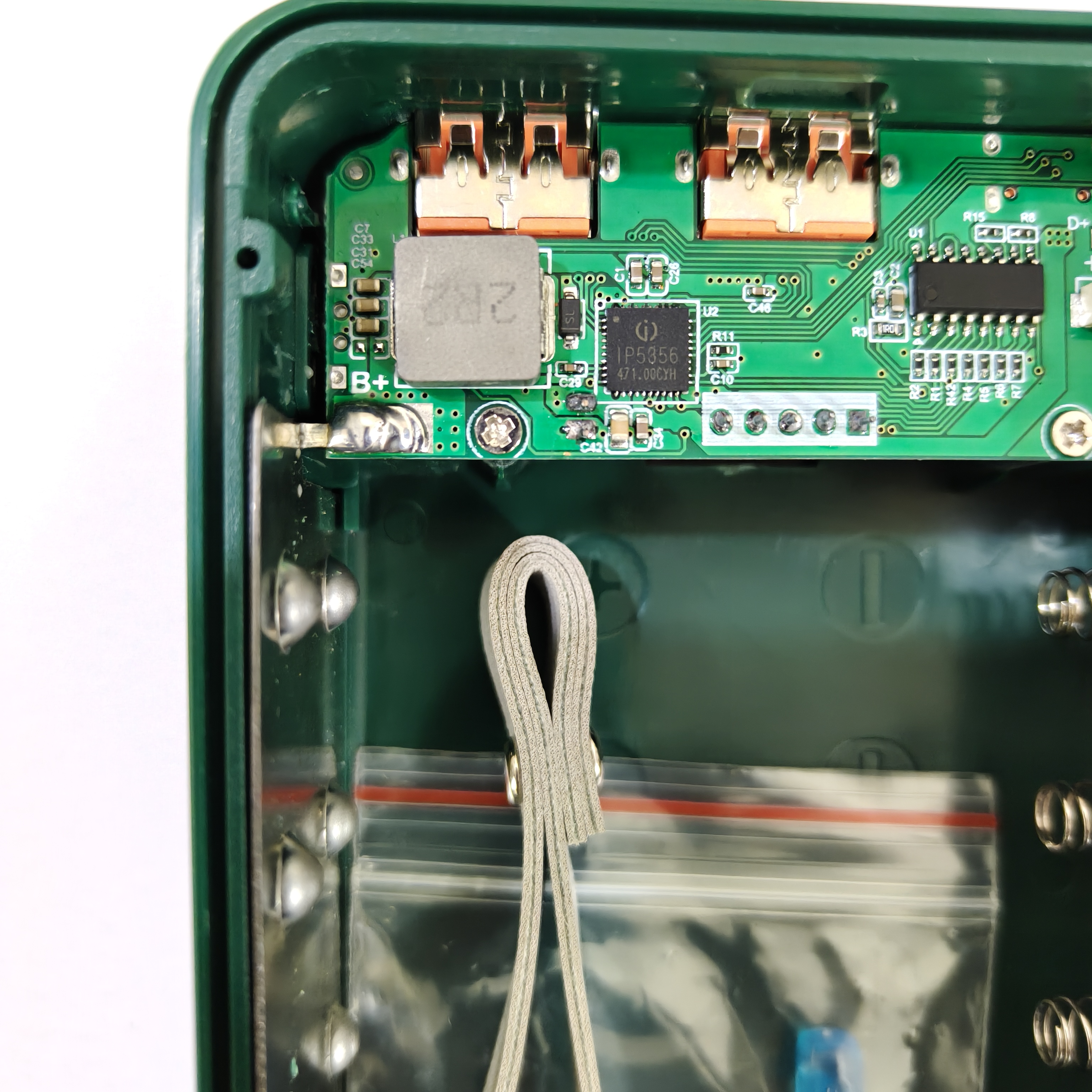 16pcs 18650 Battery Solderless 22.5W Fast Charging Power Bank Case with LED Light_img_4