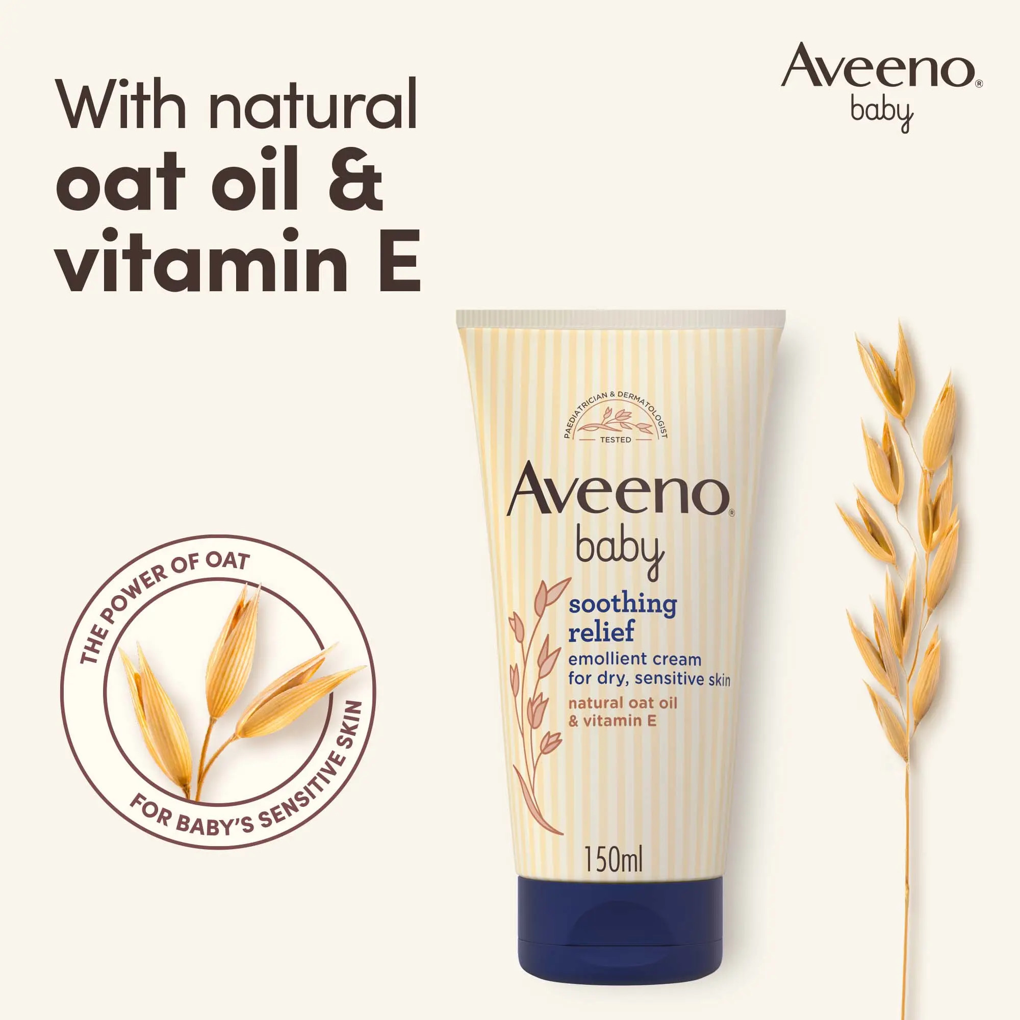 Aveeno Baby Soothing Relief Moisture Cream- 150ml_img_1
