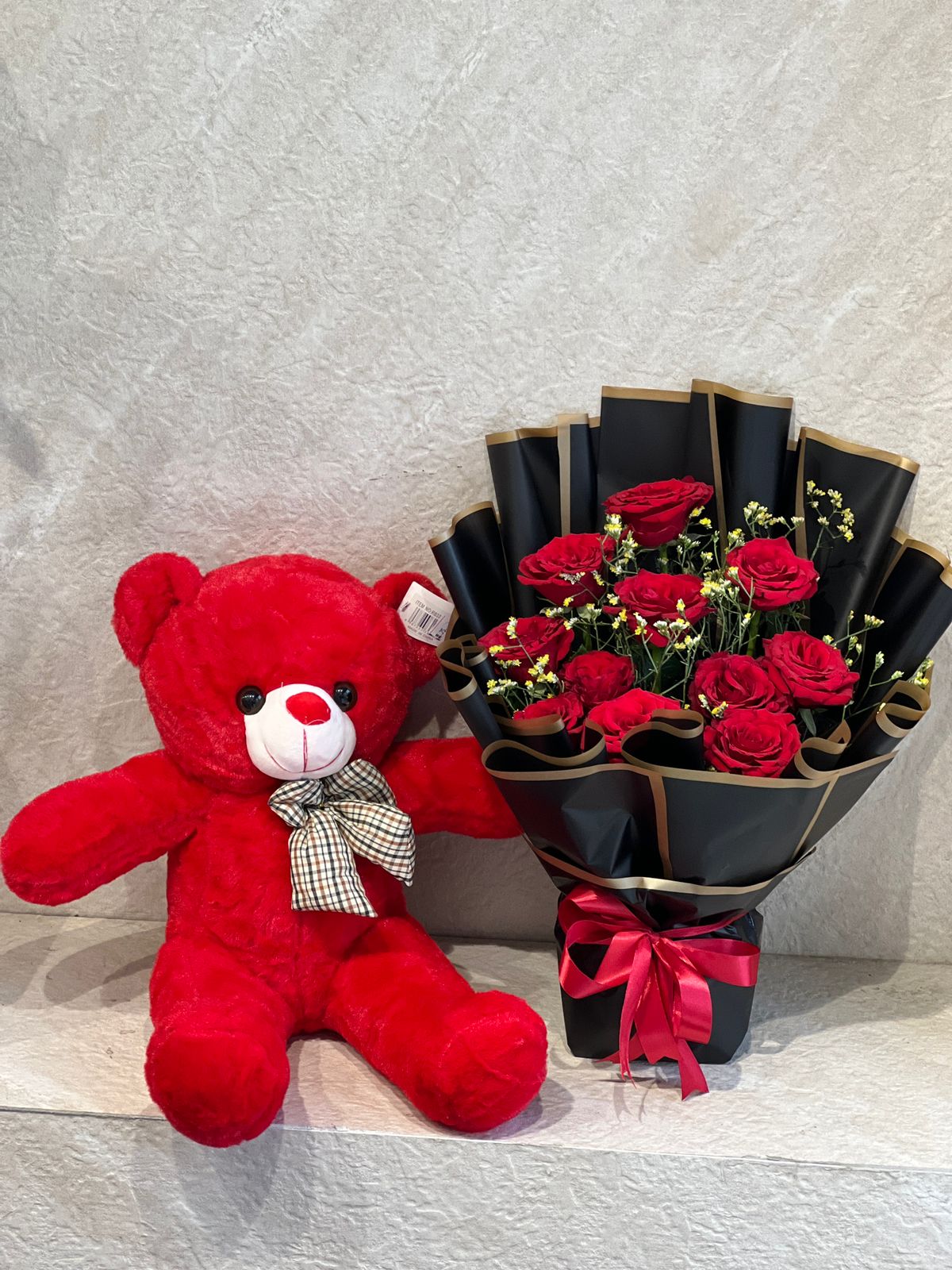 Teddy  & Flower's bouquet_img_1