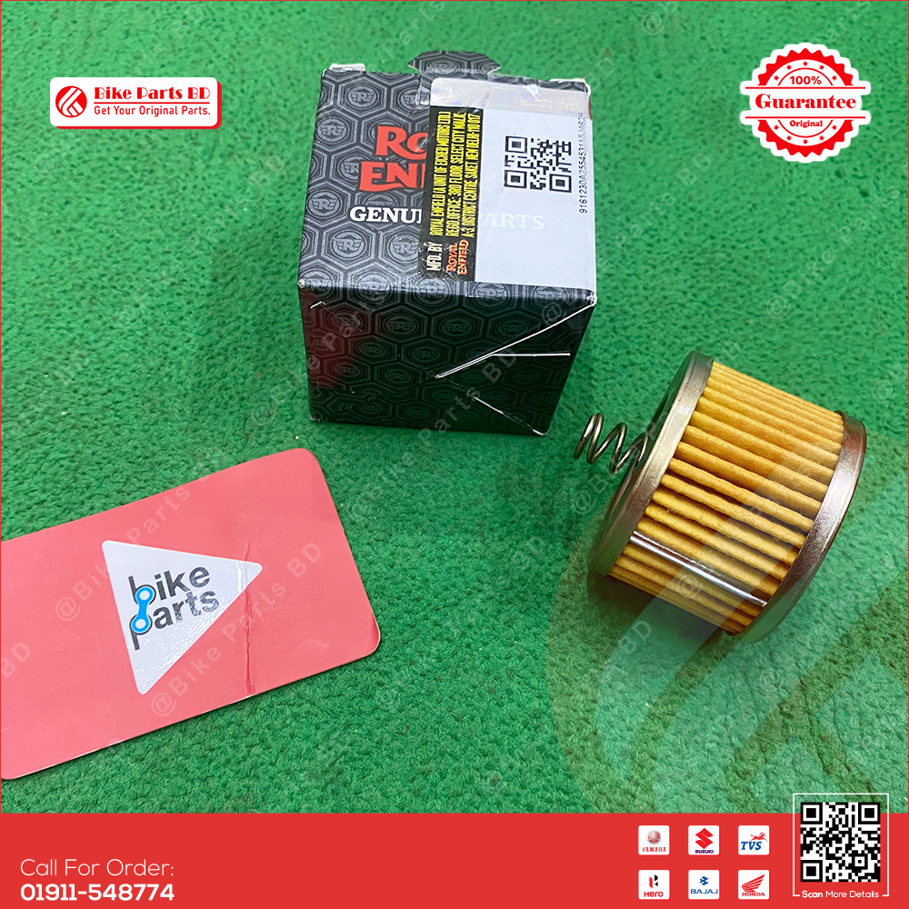 Oil Filter for Royal Enfield Bullet, Hunter, Classic, Meteor bike.