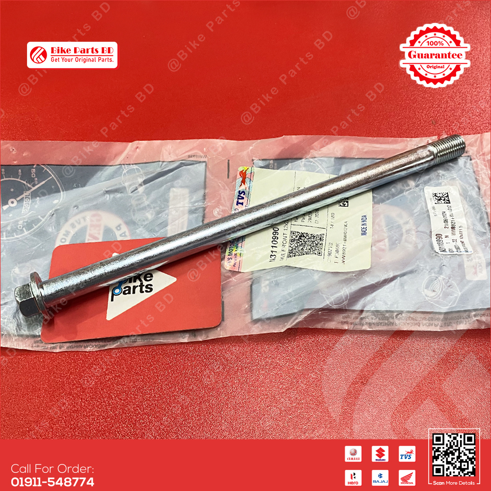Axel Rod (Sap Rod Front) for TVS RTR 2V 160cc, Rider 125cc, Metro & Sticker bike.