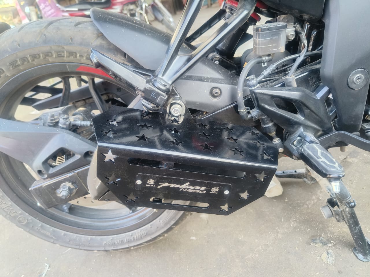 Premium Black Star Model Silencer Gourde For Pulser N-250 & F-250_img_2