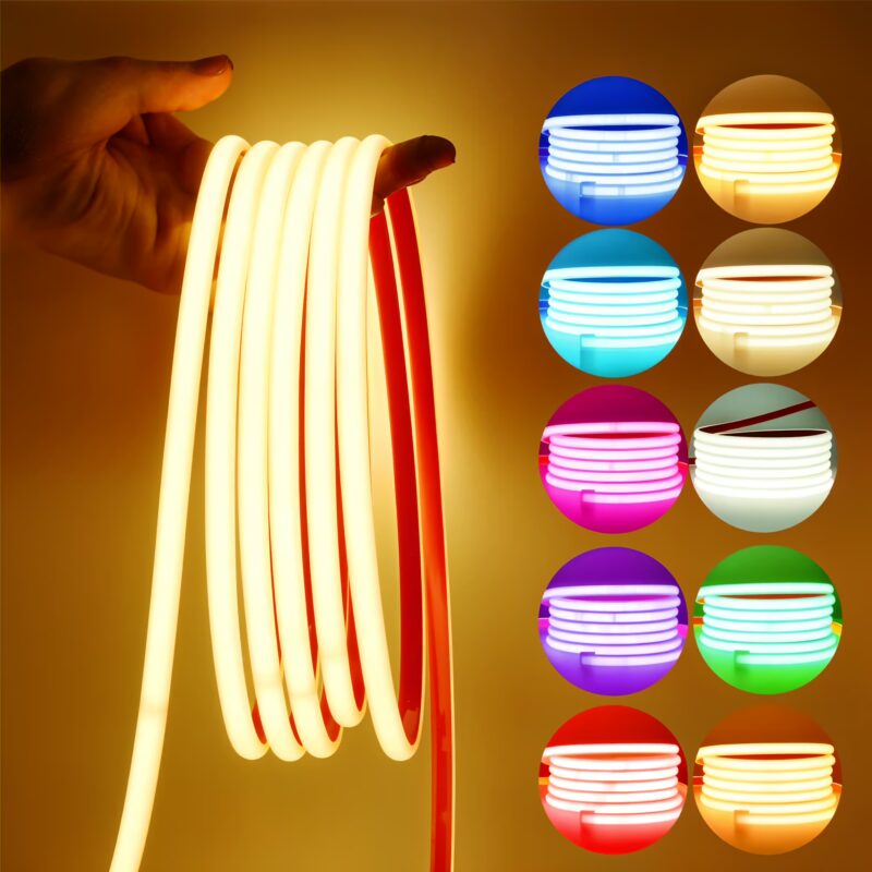 GearUP Single Color Neon Light Strip 5 Meter Without Adapter_img_0