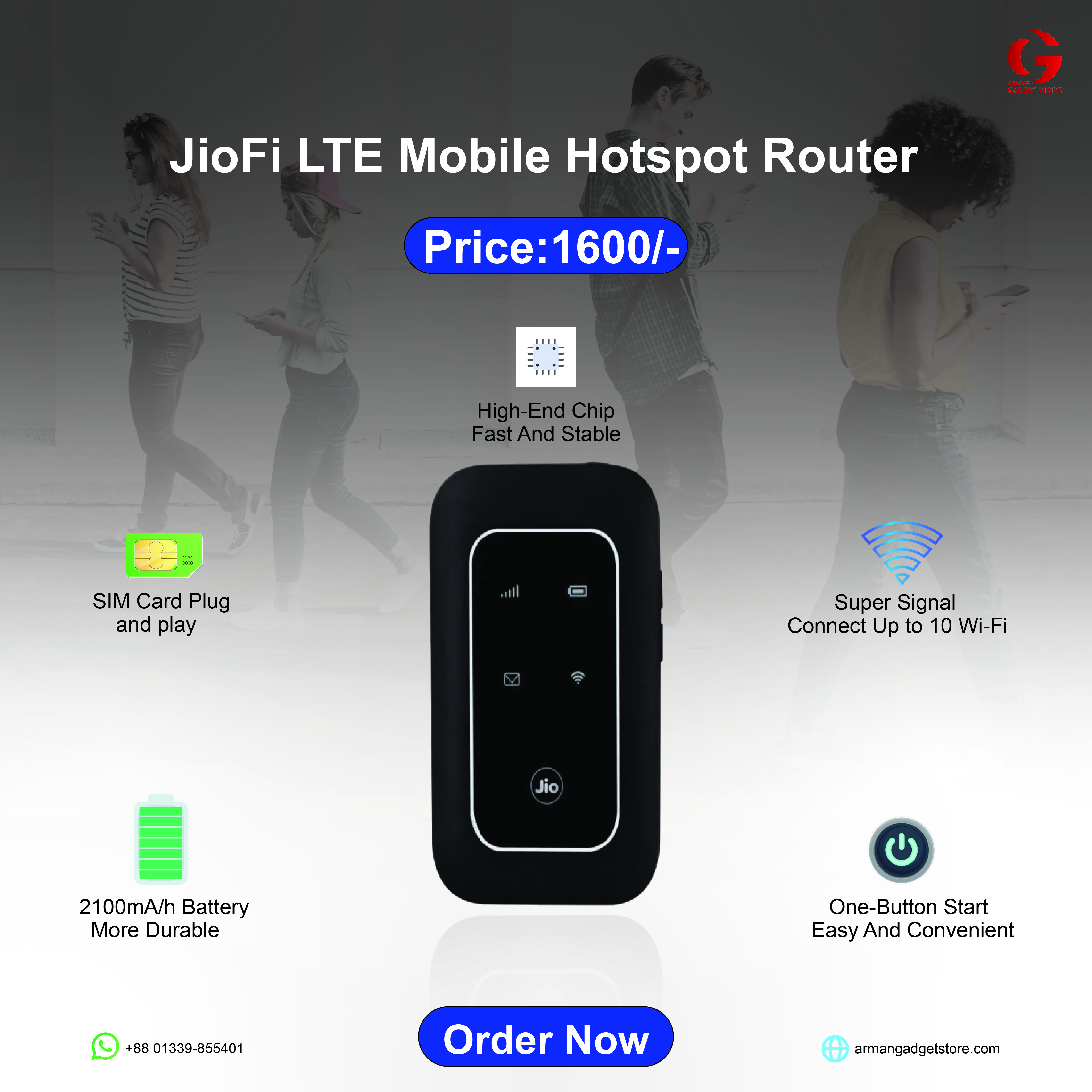 Jio 4G Plus Pocket Router