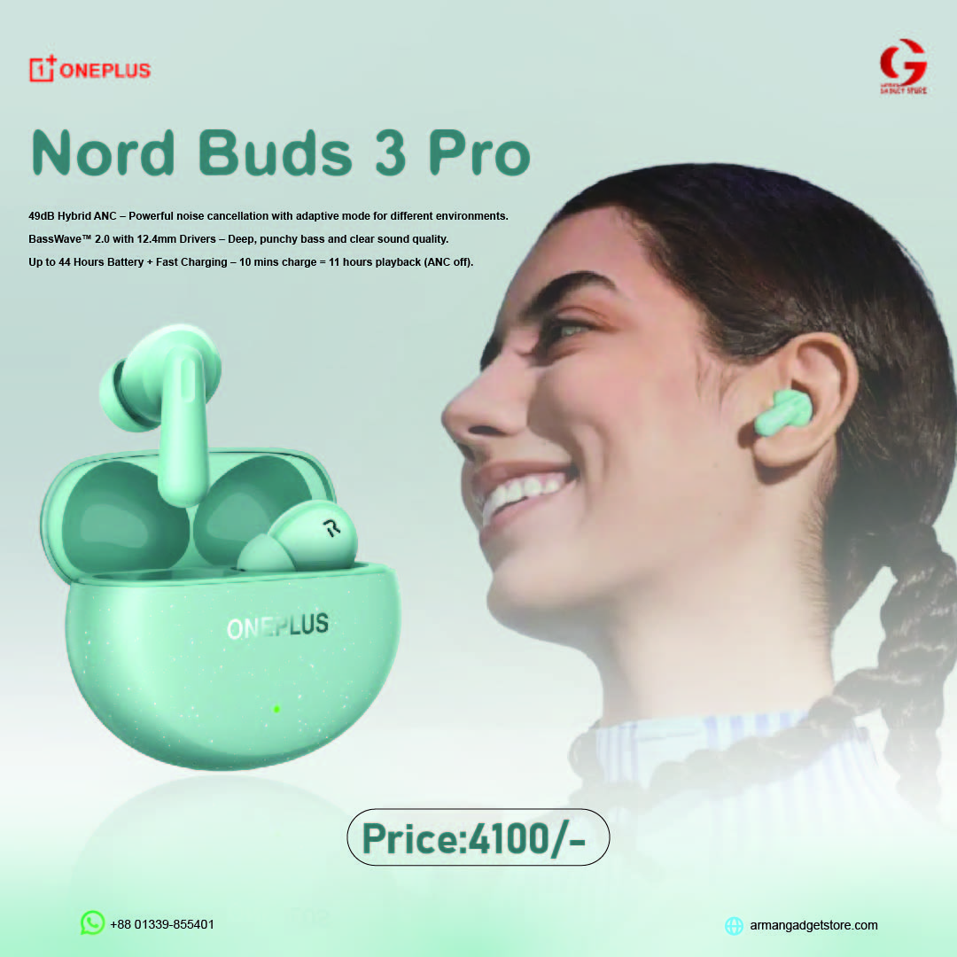 OnePlus Nord Buds 3 Pro – True Wireless Earbuds with ANC & BassWave_img_0