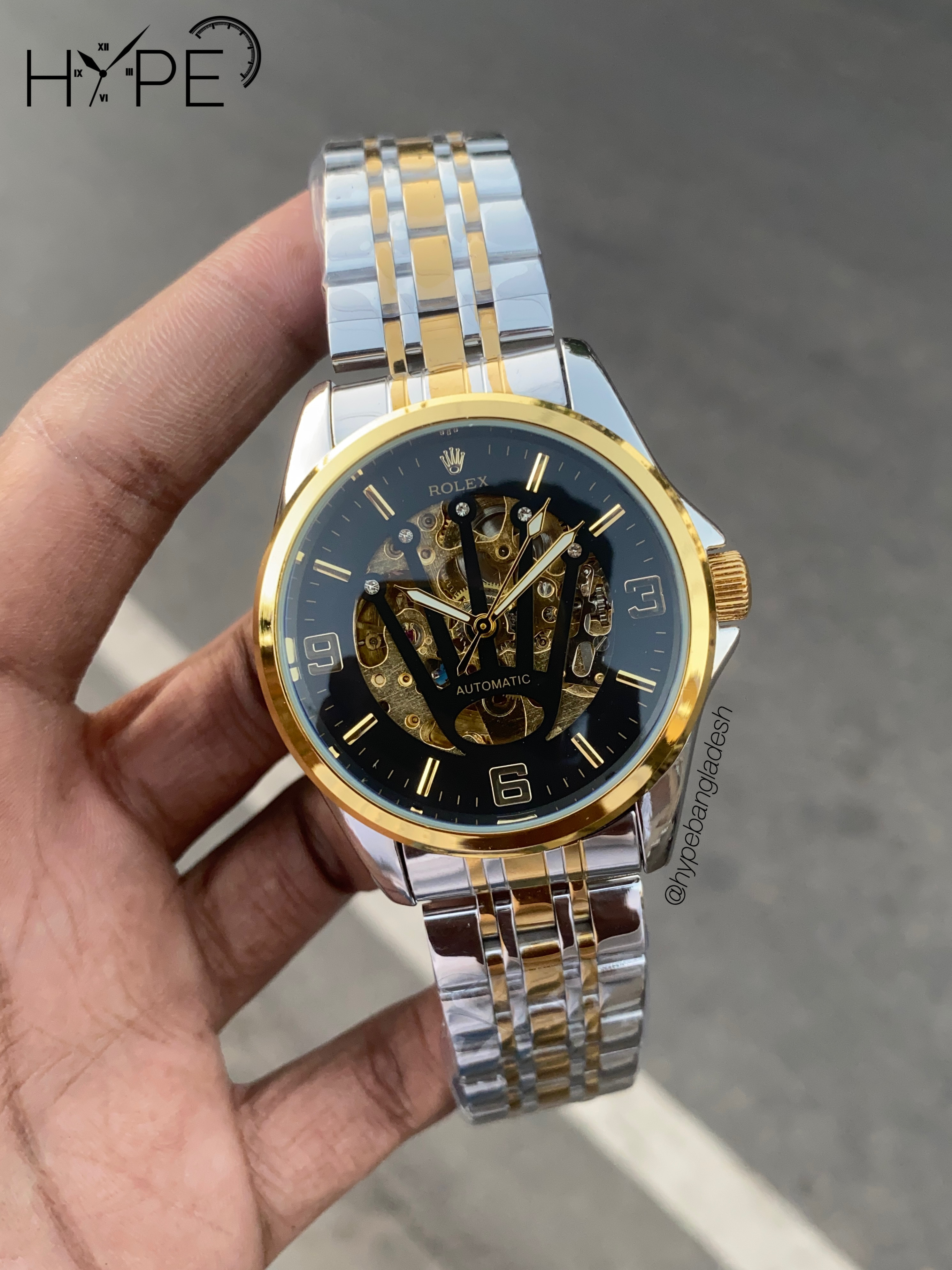 R0LEX automatic mechanical watch
