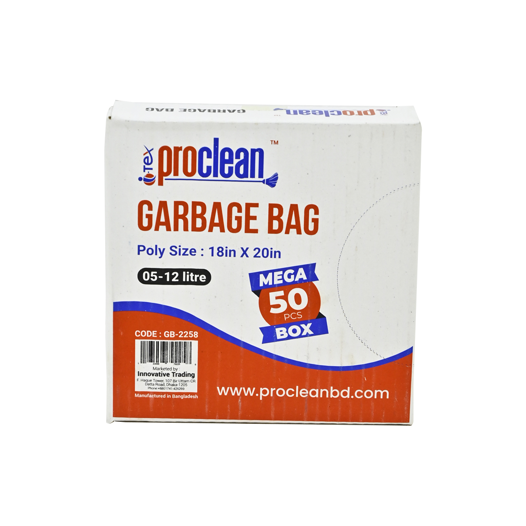 Proclean Garbage Bag 5-12 Liters ( 50pcs ) GB-2258_Multicolor_img_4