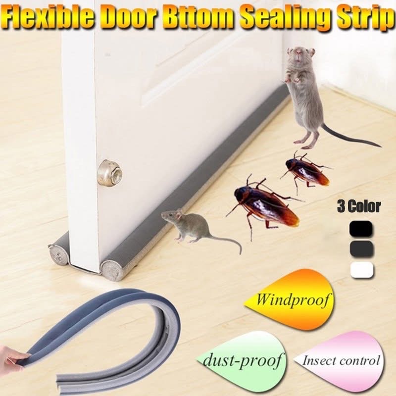 1pics Door Bottom Sealing Strip