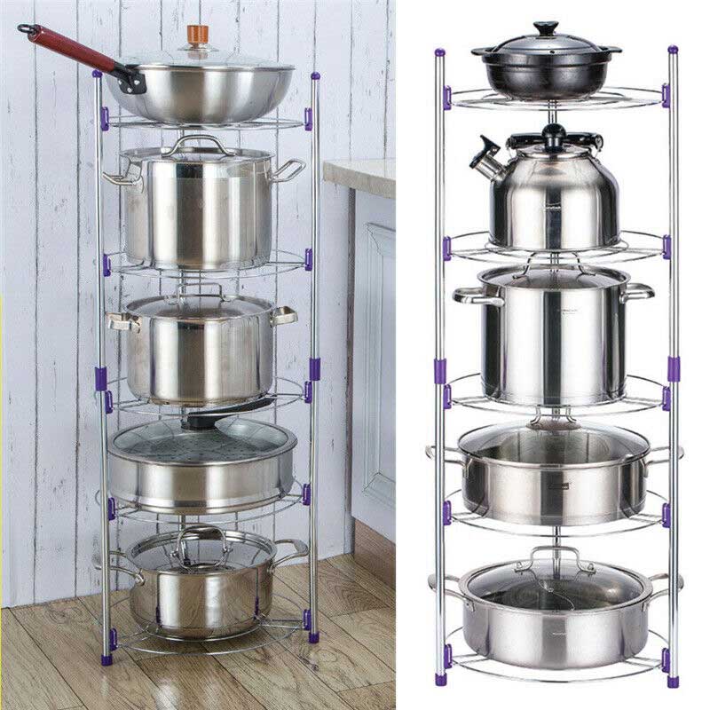 Layer Kitchen Pot and Pan Rack Organizer_img_0